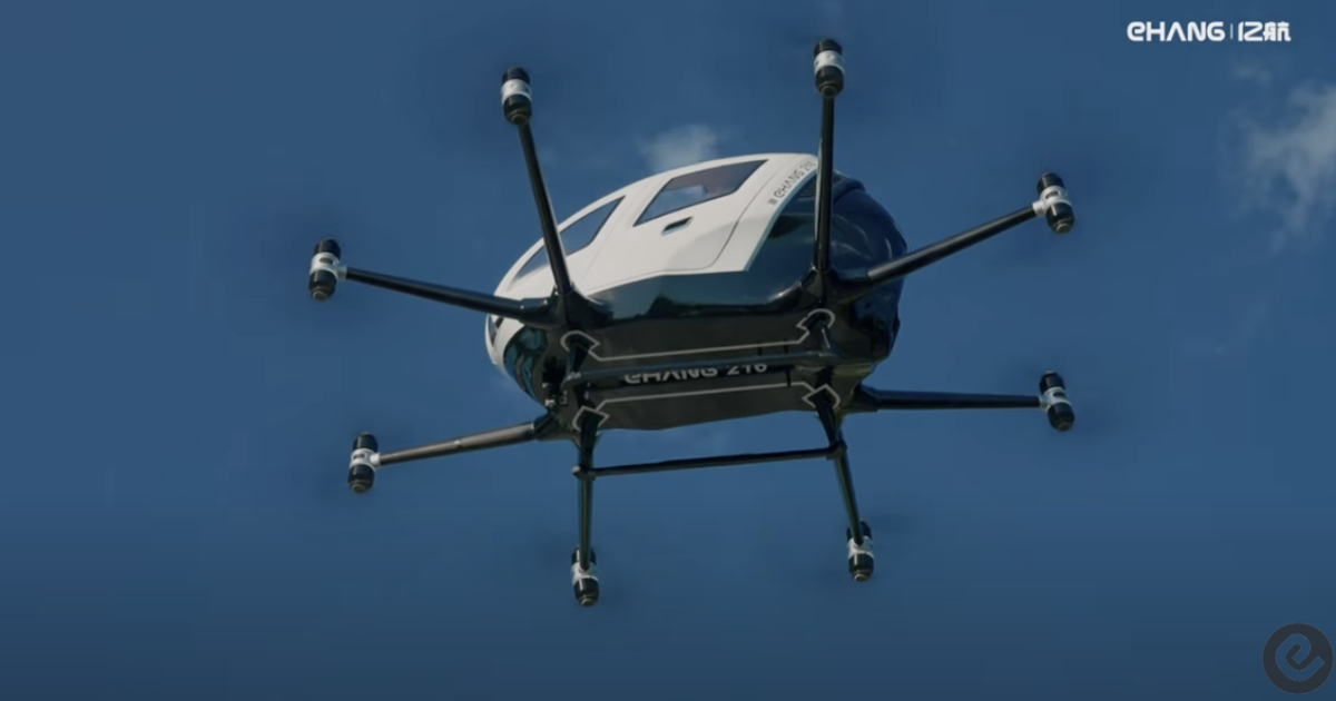 EHang says it has made over 30,000 test flights with its EH216-S eVTOL aircraft.