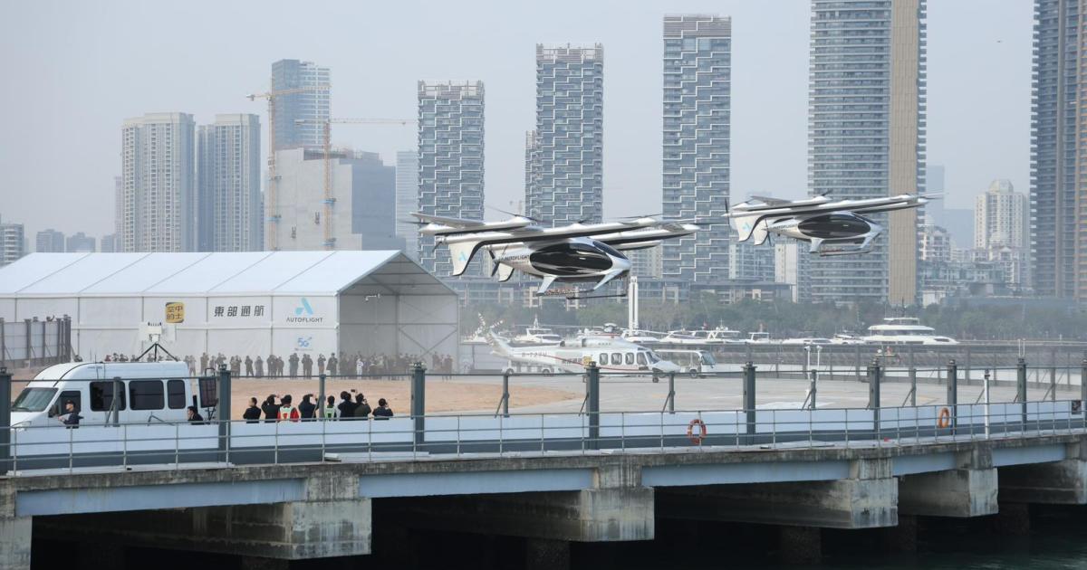 AutoFlight is demonstrating what it views as likely early use cases for its Prosperity eVTOL aircraft in China.