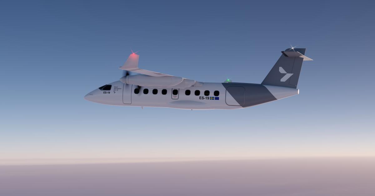 Heart Aerospace ES-19 electric regional airliner