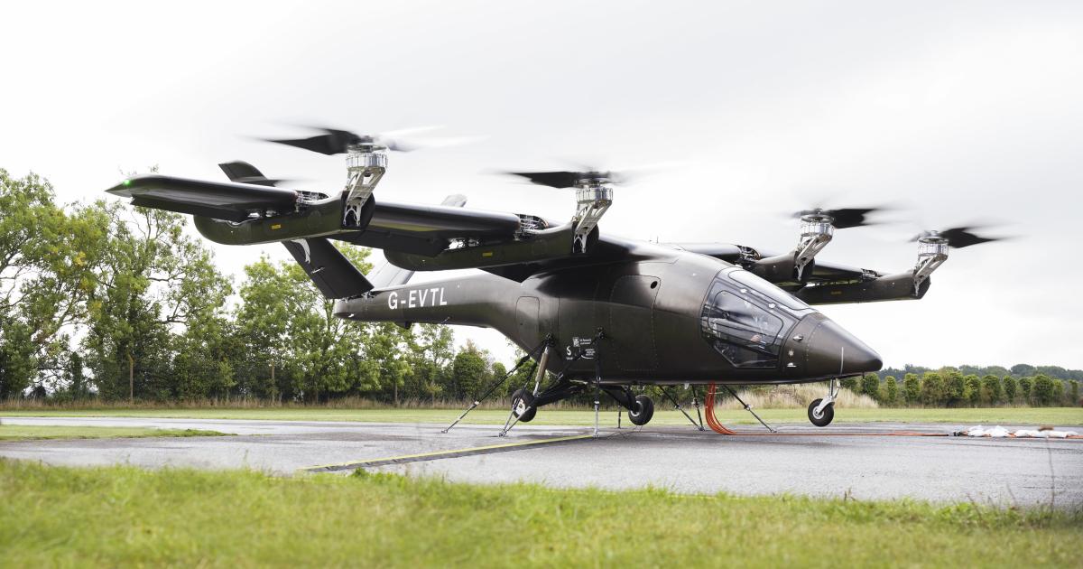 Vertical Aerospace has been conducting tethered hover flight tests with its VX4 eVTOL aircraft.