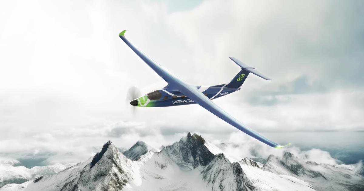 Vaeridion's Microliner electric aircraft
