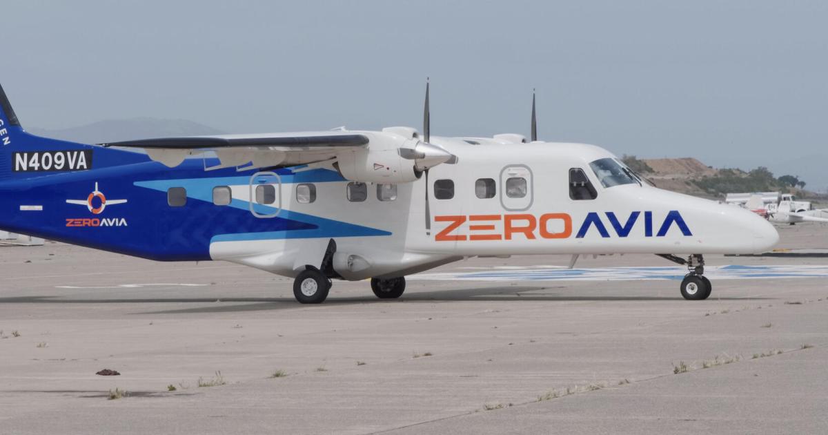 ZeroAvia is using a Dornier 228 aircraft to flight test its hydrogen-electric propulsion system.