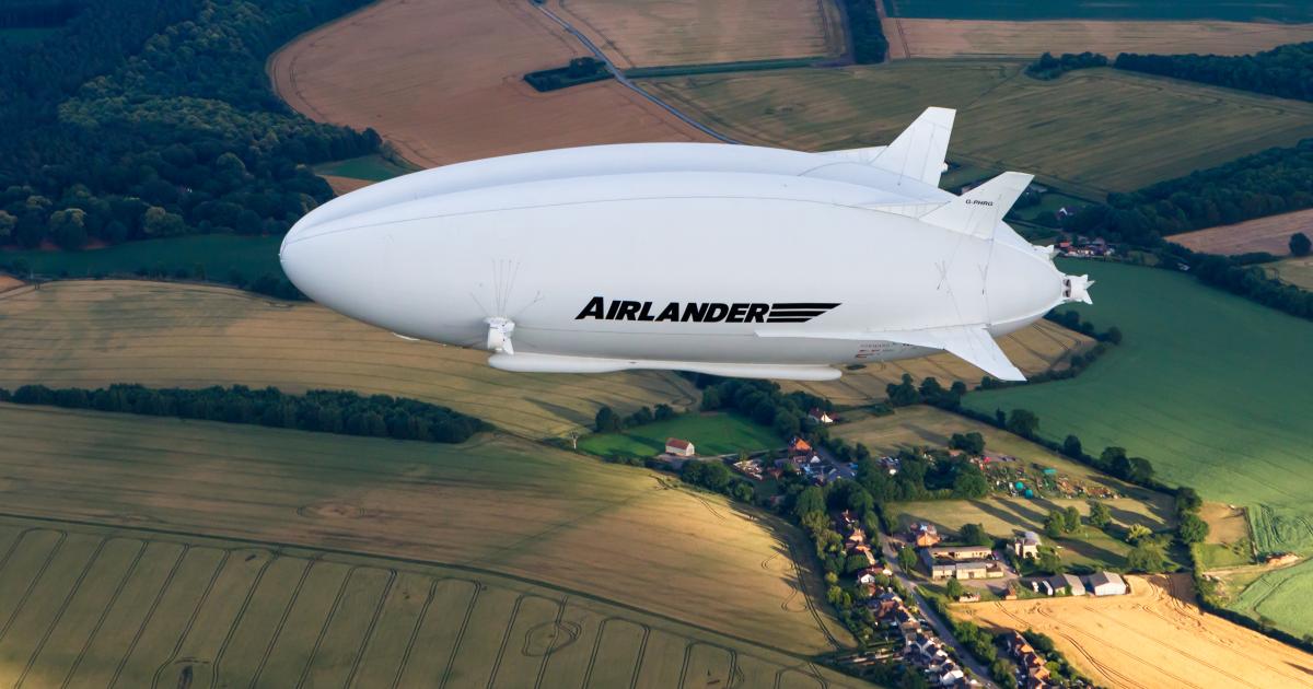 Hybrid Air Vehicles' Airlander 10 airship