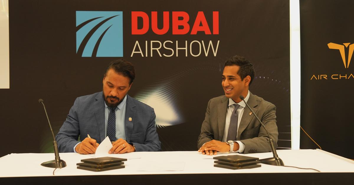 Air Chateau and Archer Aviation signed a memorandum of understanding at the Dubai Airshow on November 16.