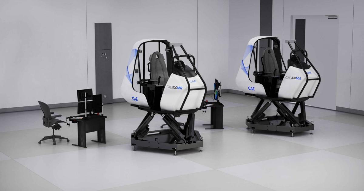 CAE air mobility (AAM) simulator