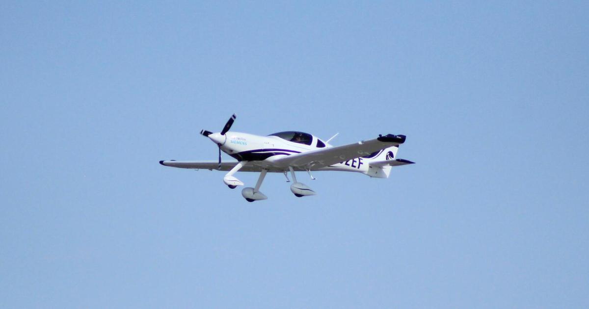 Bye Aerospace's eFlyer 2 electric light aircraft