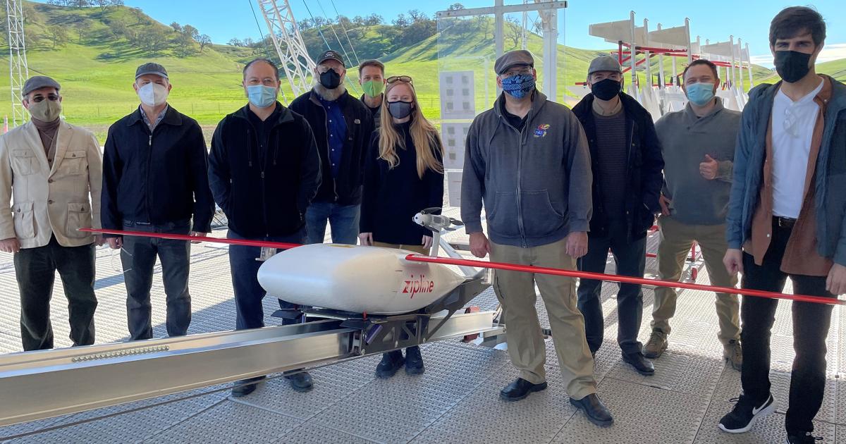 NASA researchers visit Zipline's test facility in California to learn more about the company’s autonomous drone delivery operations.