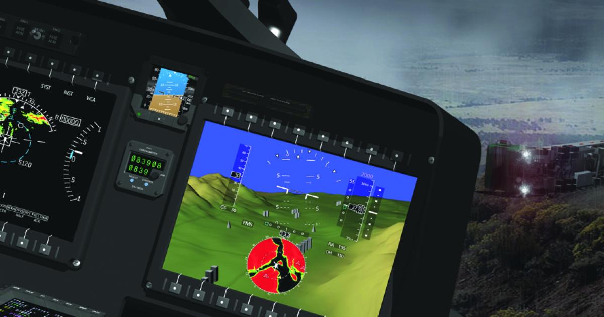The Rockwell Collins HeliSure family of situational awareness products has been certified in AgustaWestland's AW189.