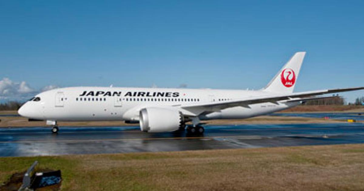 Investigators have traced the fire aboard a parked JAL Boeing 787 to its APU battery, but Boeing insists design redundancies virtually guarantee that the lithium-ion unit won’t fail due to overcharging. (Photo: Boeing)  