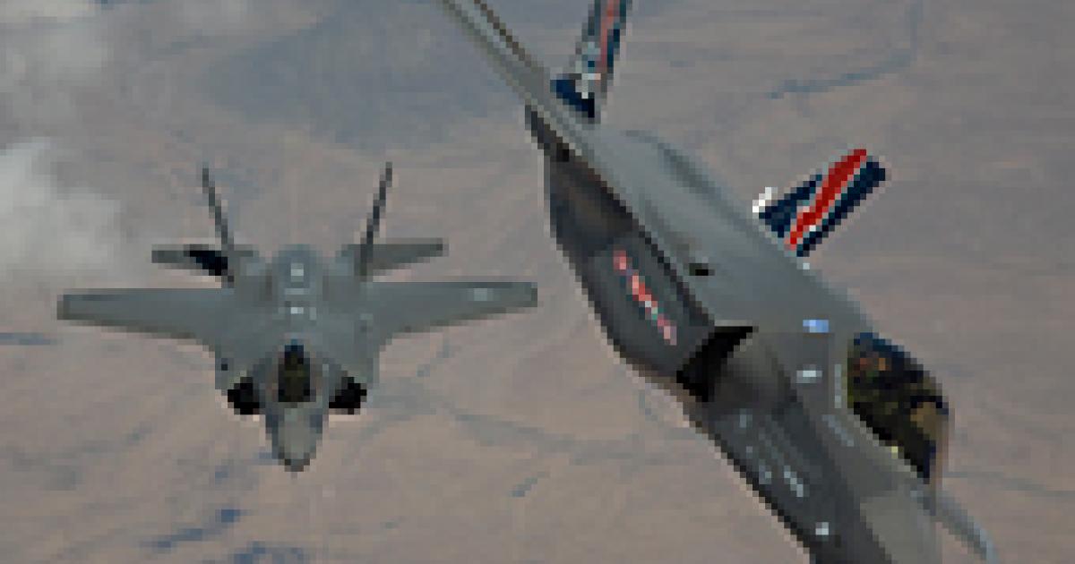 Lockheed Martin is flying the first two low-rate initial production F-35s. Those airplanes will join the development aircraft in test flights this year.