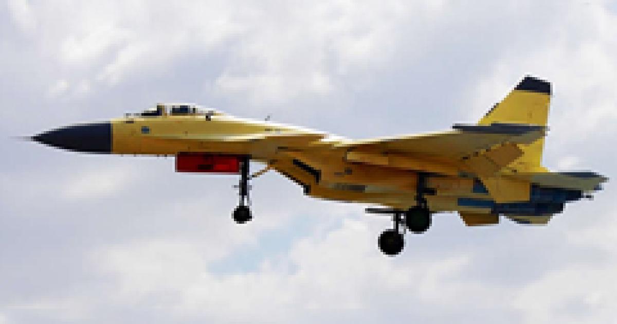 The Shenyang J-15 has many similarities to the Sukhoi Su-33 from which it was derived.