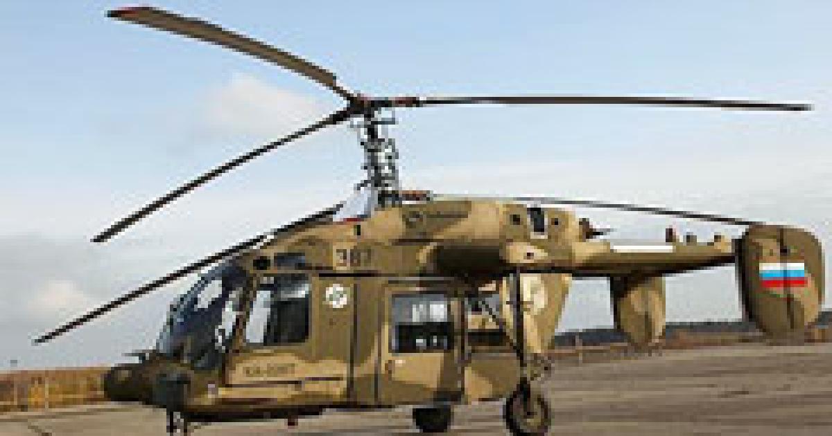Kamov’s Ka-226T, a Turbomeca-powered light twin, is one of the staples of the Russian Helicopters product line.
