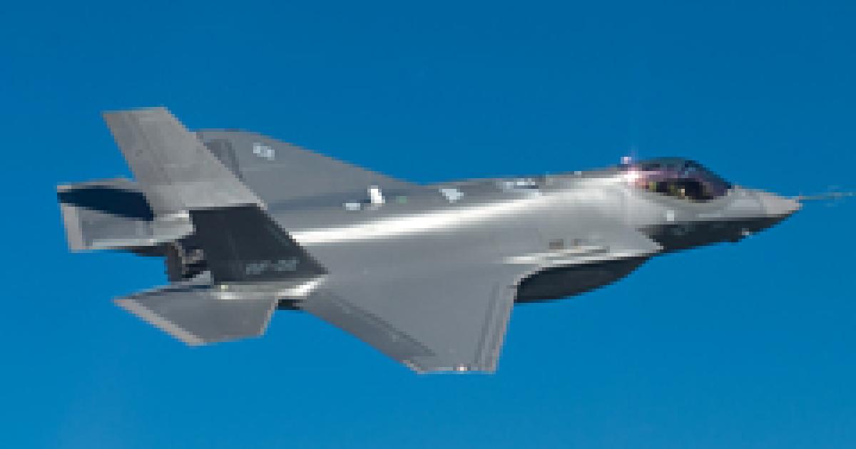 A failure of the integrated power package on an F-35A based at Edwards AFB has led to the type’s grounding. (Photo: Lockheed Martin)