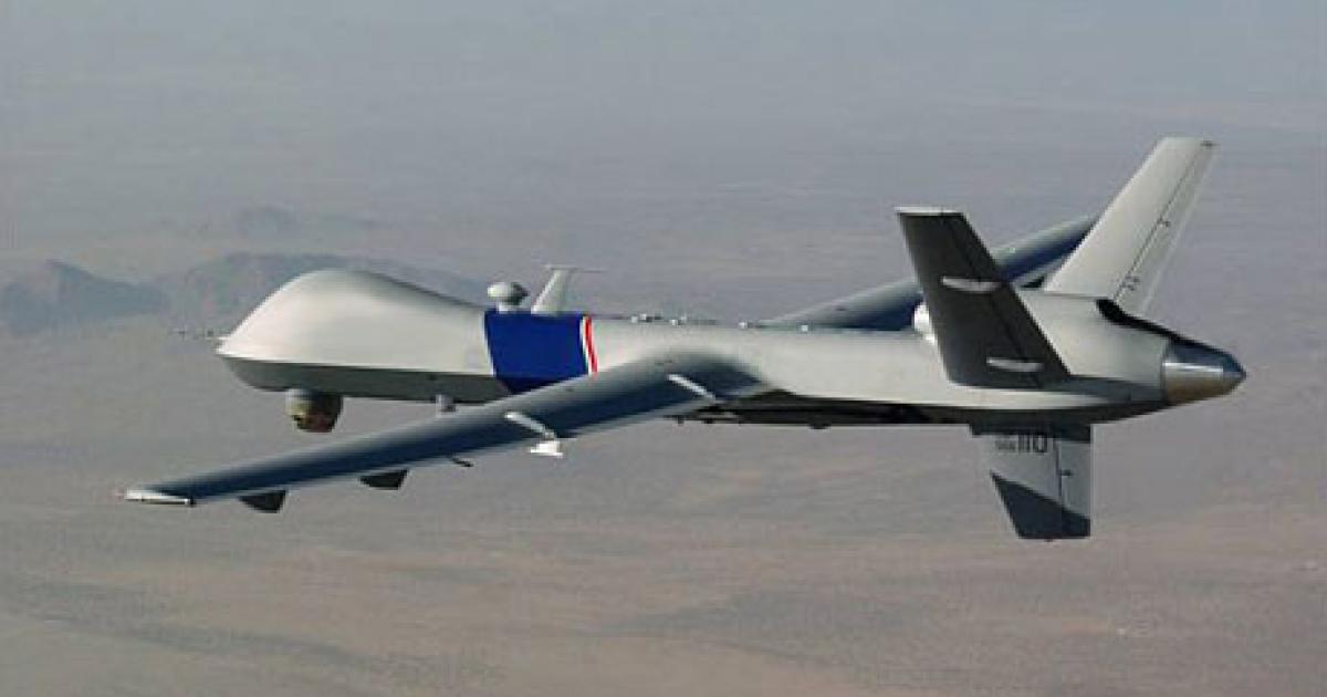 The U.S. Department of Homeland Security will evaluate smaller UAS to complement the Predator Bs that already fly for the Customs and Border Patrol (CBP) agency (Photo: General Atomics) 