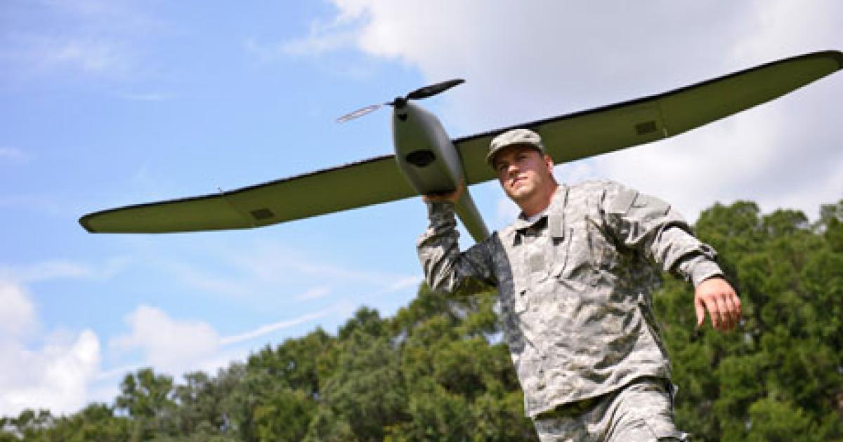 The hand-launchable Altavian Nova Block III UAS is used by the U.S. Army Corps of Engineers, Jacksonville, Fla., district. (Photo: Business Wire)