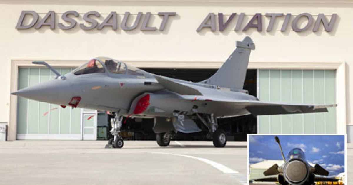 The first Rafale combat aircraft equipped with an AESA radar has been delivered (Photos: Dassault Aviation/A. Fevrier and Thales/Eric Raz)