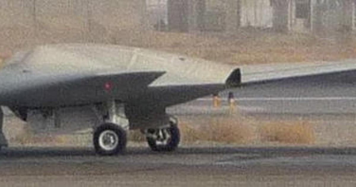 Iran's Far News Agency is reporting that its military has shot down a Lockheed Martin RQ-170 Sentinel, similar to the one shown here. (Photo: Secret Defense)