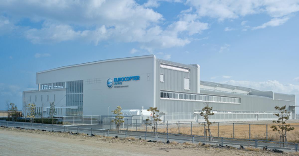 Eurocopter Japan recently opened a $50 million facility at Kobe Airport.