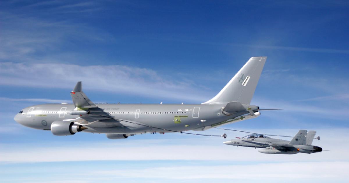 Airbus’s A330MRTT appears to be poised to win the long-running battle to supply the U.S. Air Force with its next generation tanker. 