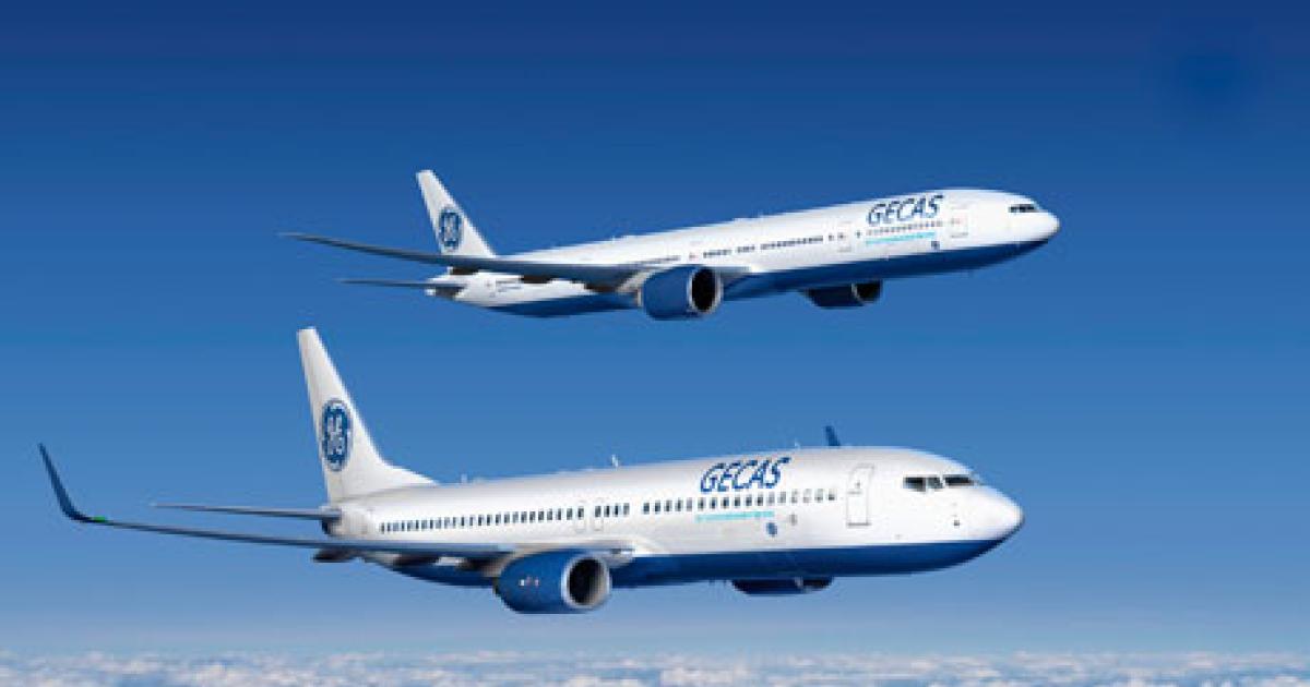 Gecas and its main rival, ILFC, still dominate the growing airliner leasing market, but new entrants such as Sumitomo Mitsui Bank hope to break the duopoly. 