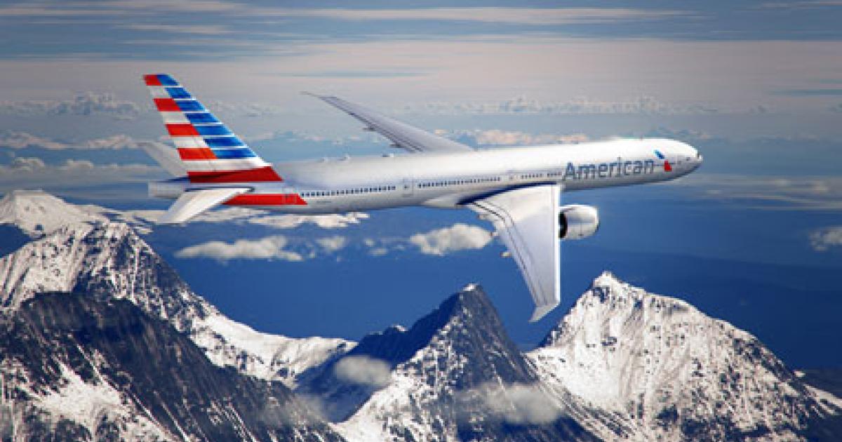The “new” American Airlines would rank as the largest carrier in the world. (Image: American Airlines) 