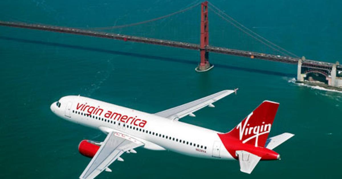 Virgin America’s new fleet plan includes the cancellation of 20 delivery positions for Airbus A320s. (Photo: Virgin America)