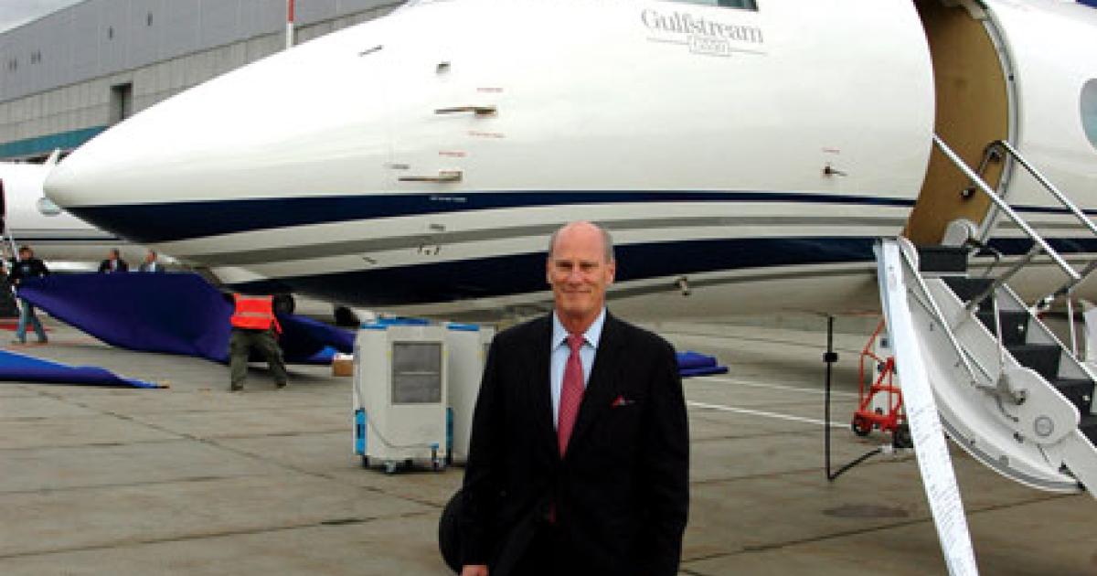 Gulfstream Aerospace president Larry Flynn indicated that business aviation market growth in Russia could now be outstripping that seen in China.