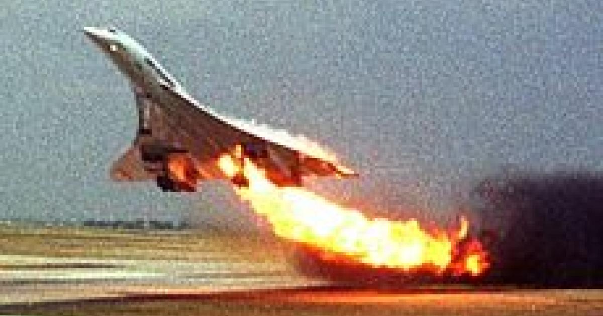 Moments after takeoff, Air France Flight 4590 was in flames.