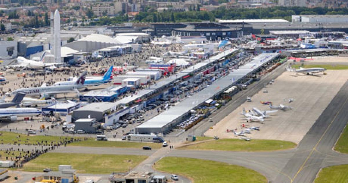 With defense budgets falling, the civil aerospace sector is set to dominate this week’s Paris Air Show at Le Bourget Airport. (Photo: SIAE)