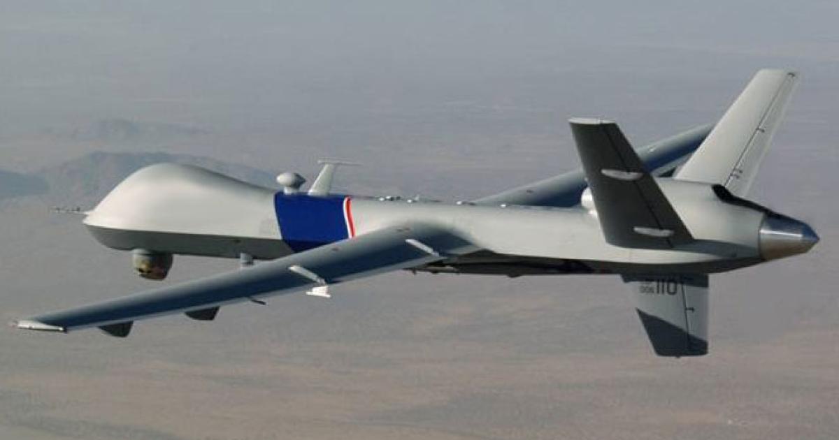 General Atomics Aeronautical Systems said it demonstrated a prototype “due regard” radar for airborne sense-and-avoid capability on a manned surrogate aircraft. The radar is part of a system being developed for the Predator B UAS. (Photo: General Atomics)