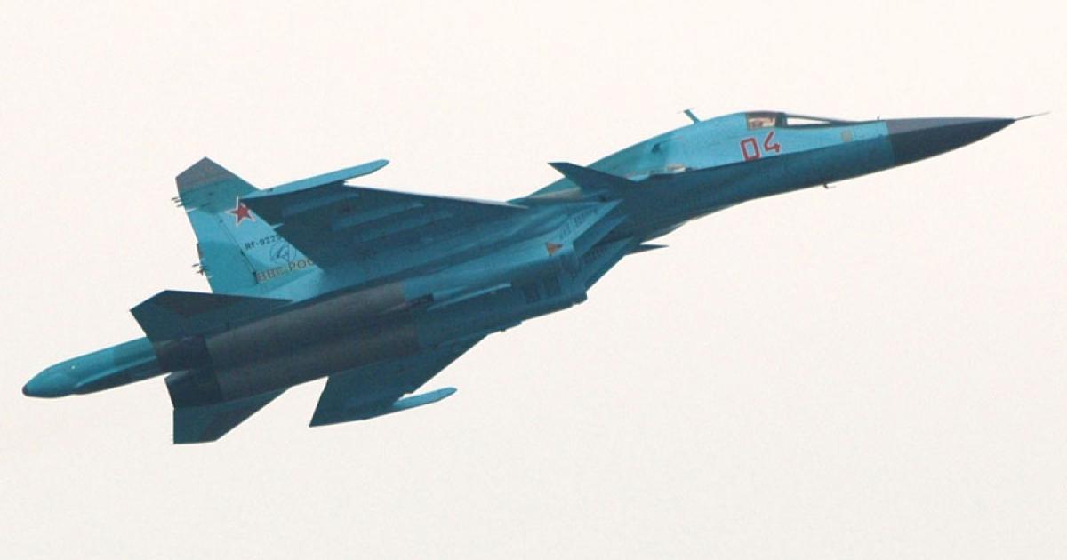 Russia has boosted production of the Su-34 strike fighter. (Photo: Vladimir Karnozov)