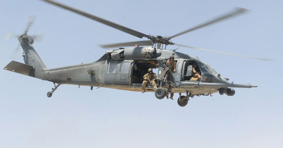 The U.S. Air Force once again has initiated the acquisition process to replace its Sikorsky HH-60G combat search-and-rescue helicopters. (Photo: U.S. Air Force)
