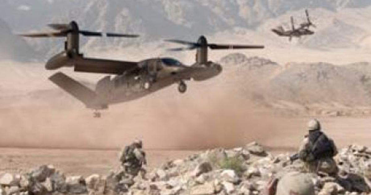 The Bell V-280 is aimed at the U.S. Army’s joint multi-role (JMR) requirement for a vertical-lift machine to replace many different military helicopters. (Image: Bell Helicopter)
