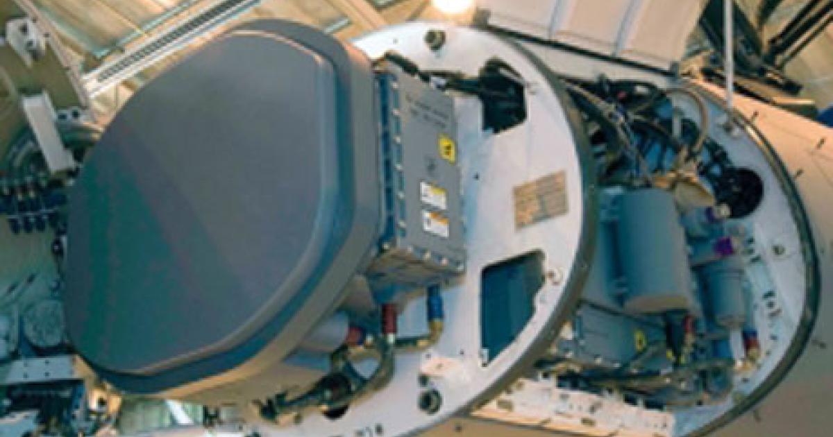 Raytheon has scored a notable success in Korea, where its AESA radar will replace older Northrop Grumman fire control units in that country’s 134 F-16s. (Photo: Raytheon)