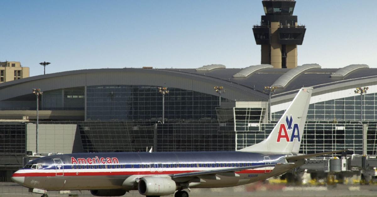 A merger between US Airways and American Airlines could create and reinforce key strongholds such as AA’s hub at Dallas/Fort Worth International Airport.