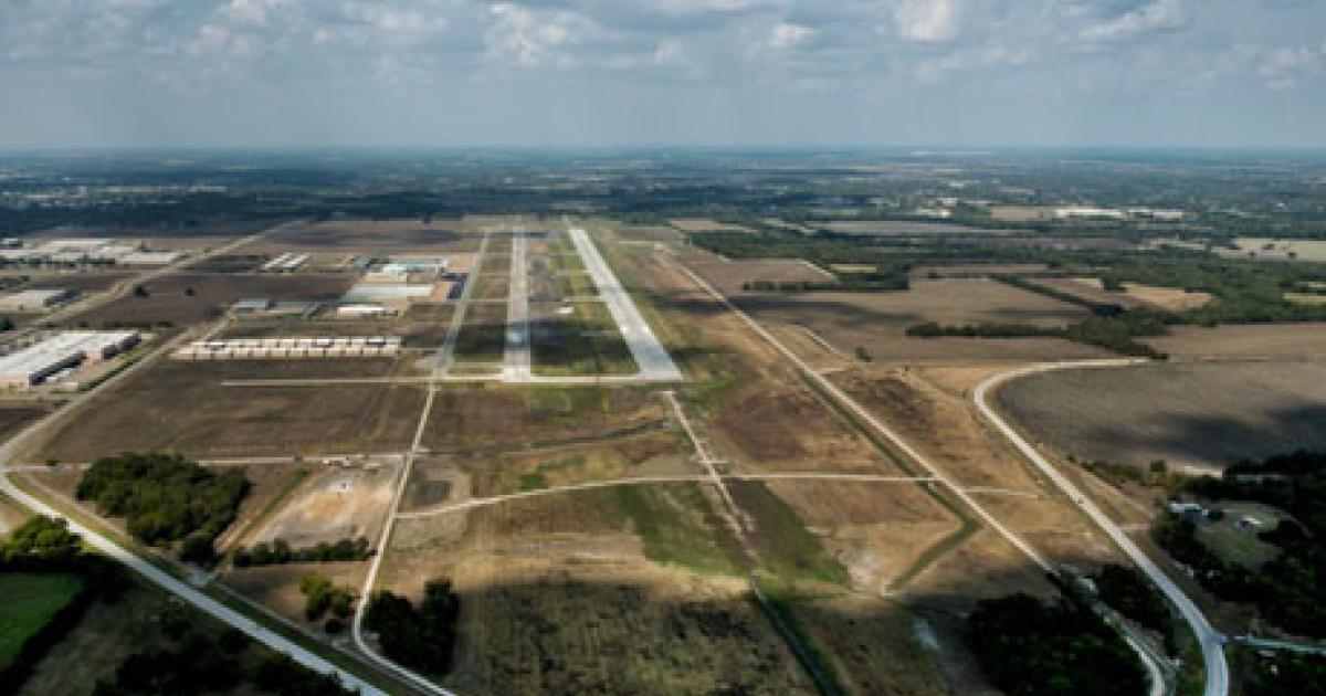 Collin County Regional Airport in Texas has a new runway seven years after the plan was first conceived.