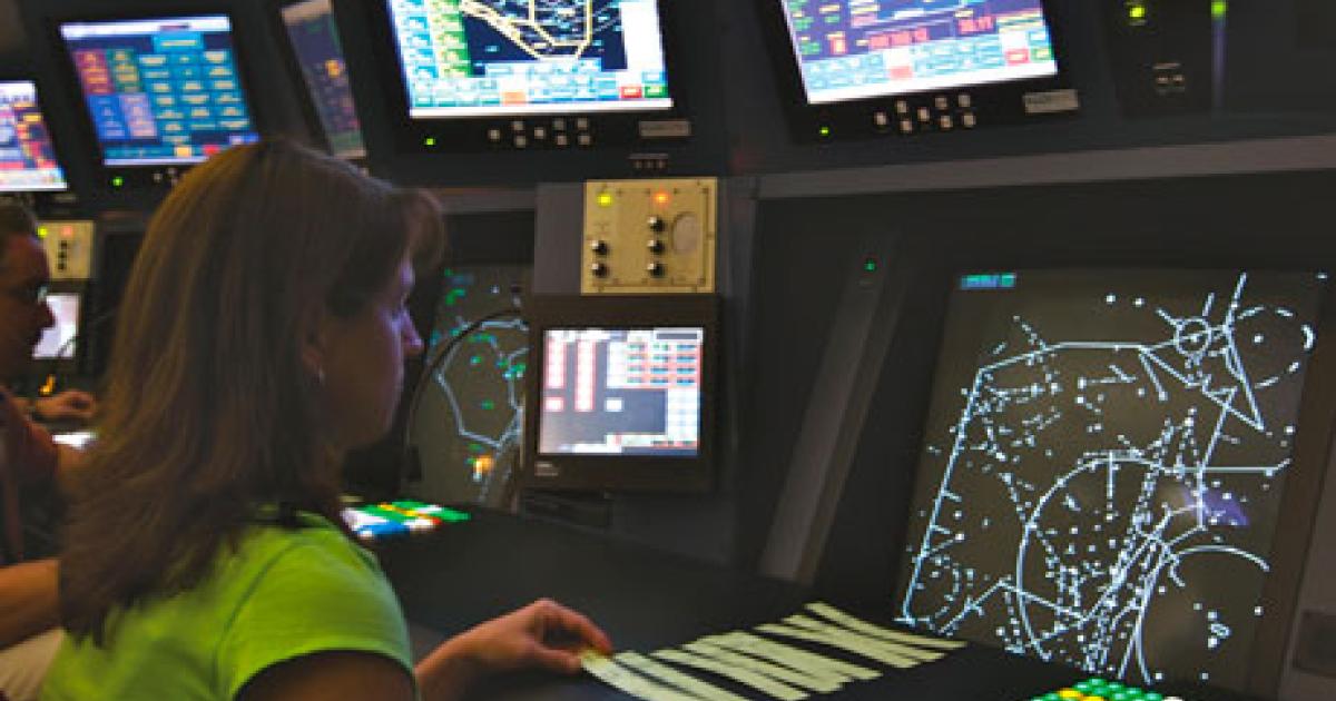 Air traffic controllers in the U.S. gained a reprieve from the threat of mandatory furloughs last week, when legislators moved to allow the transfer of airport improvement funds into the FAA’s operations budget. (Photo: Natca) 