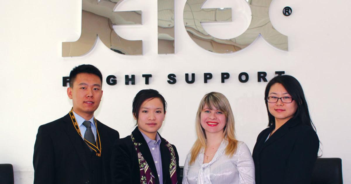 Jetex Support staff in Beijing provide assistance to the growing numbers of Chinese business aircraft operators and to visiting foreign aircraft. 
