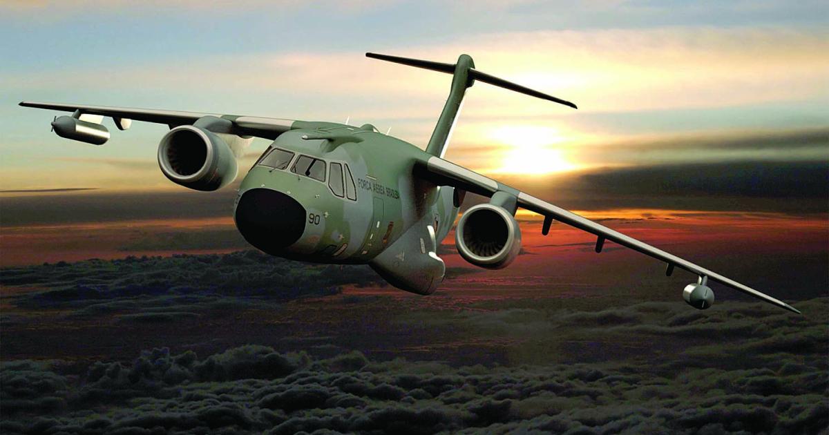 Embraer is developing the KC-390 as an alternative to the C-130 for cargo and air refueling.