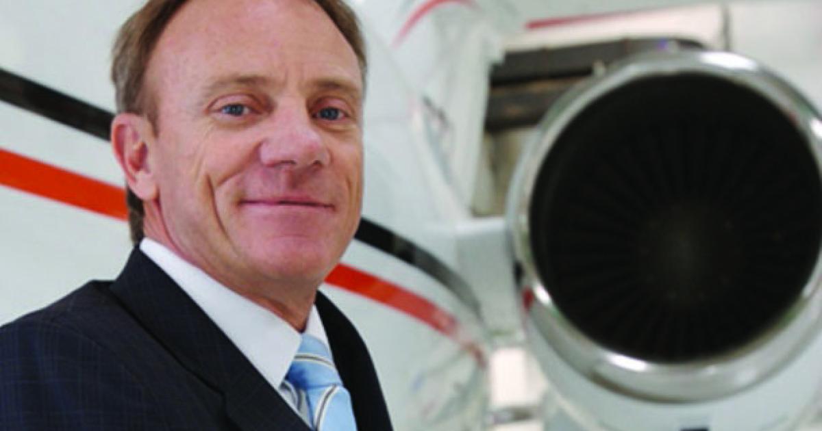 Steve Hartley, executive director of Dubai-based business aircraft management group Empire Aviation.