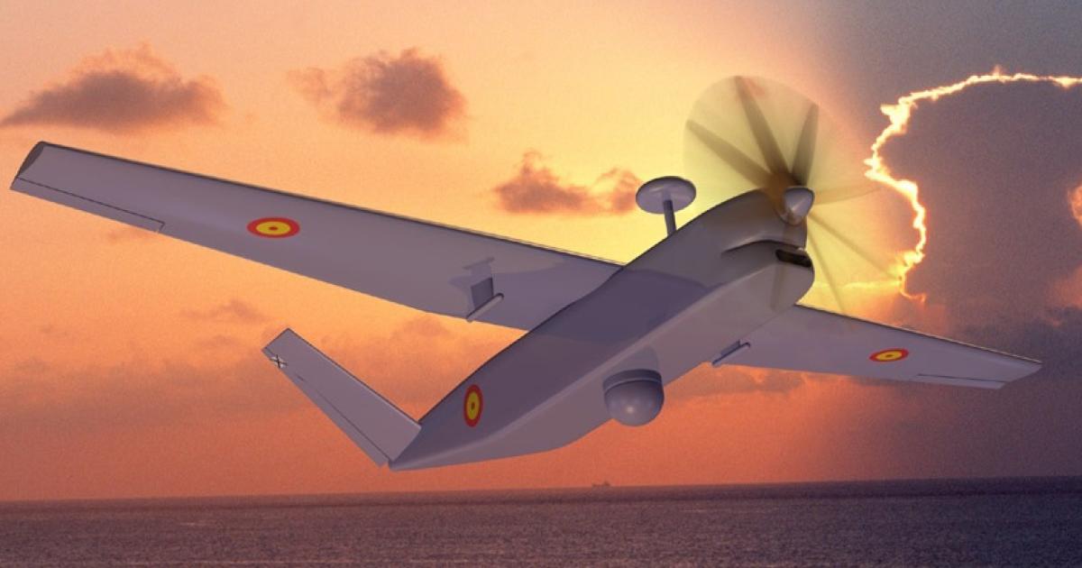 Cassidian designed the Atlante UAV for a Spanish requirement for 24-hour coverage.
