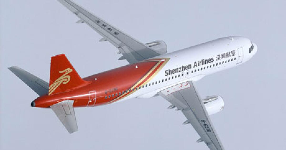 With new leadership in place in China, airlines are eagerly anticipating long-term reform of the rules governing access to the country’s airspace. Carriers such as Shenzhen Airines are already poised to benefit from technology-driven progress such as Honeywell’s ground-based augmentation system. (Photo: Airbus)