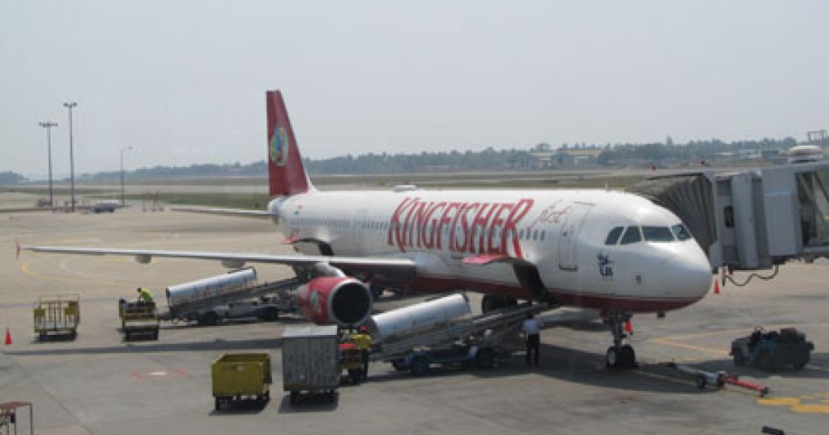 The failure of Kingfisher Airlines to meet deadlines for repaying debts accounts for one of several factors that have discouraged investment in India’s air transport sector. (Photo: Neelam Mathews)