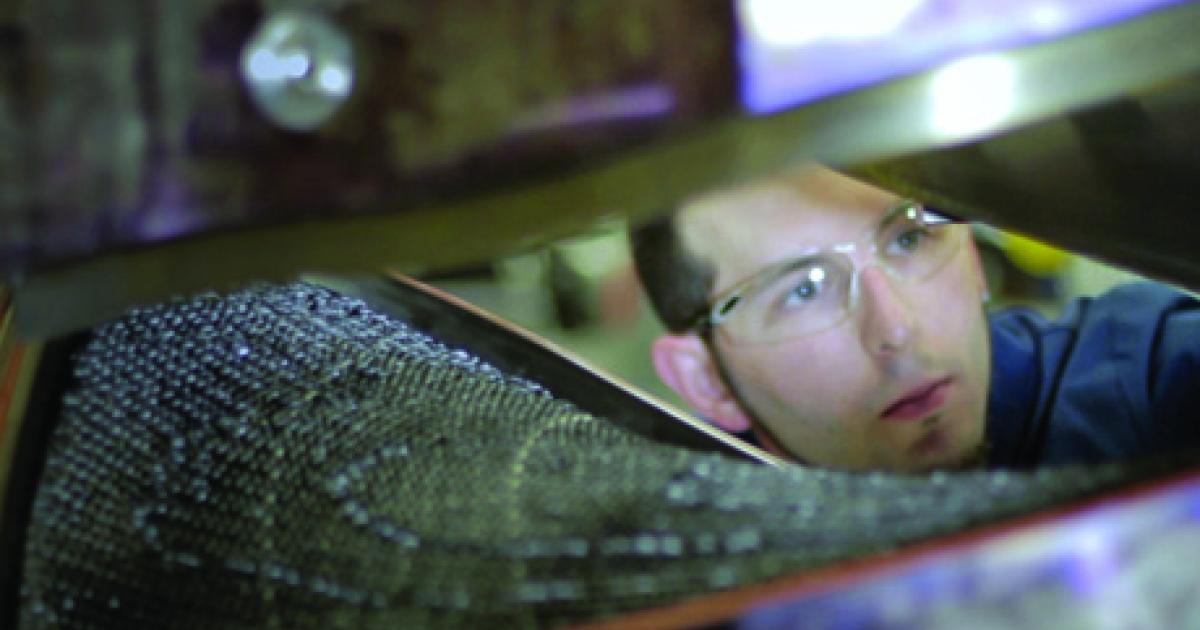 CFM is using a new 3-D woven composites process, pioneered by Albany Engineering Composites, for aero-acoustic geometry fan blades, fan case and several other parts in its Leap engine.