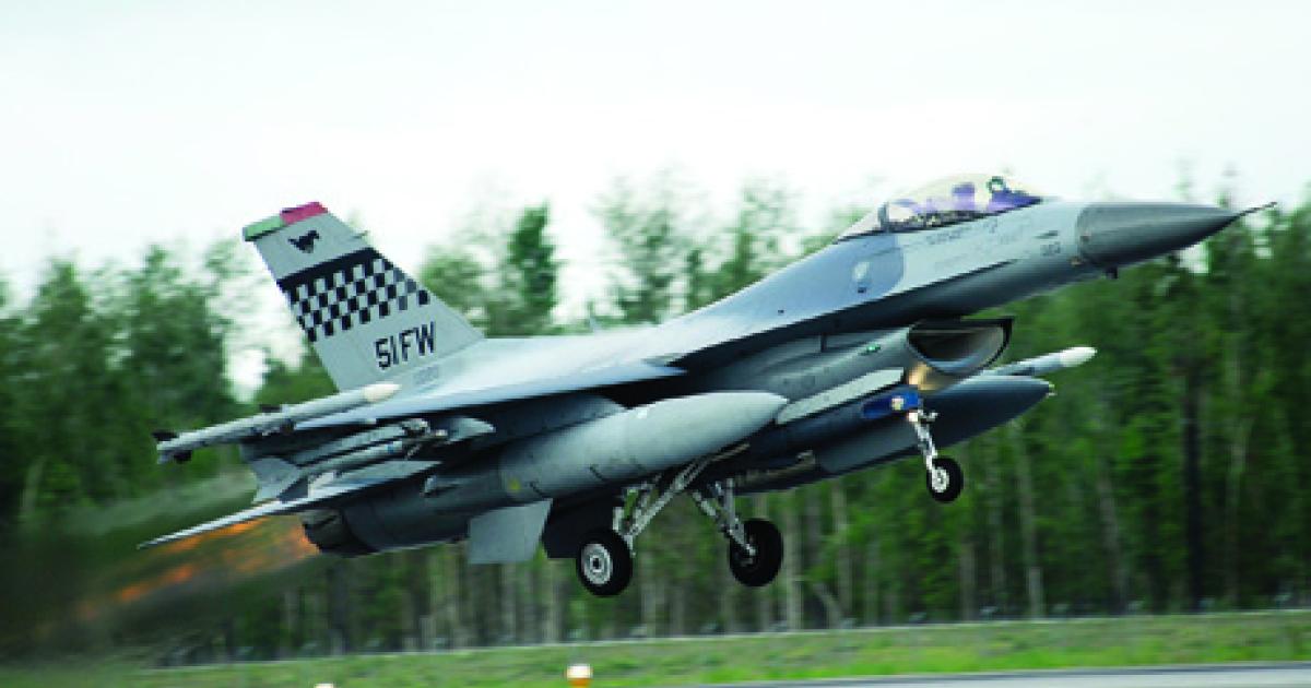 Lockheed Martin sees an extended time horizon for the venerable F-16 Fighting Falcon.