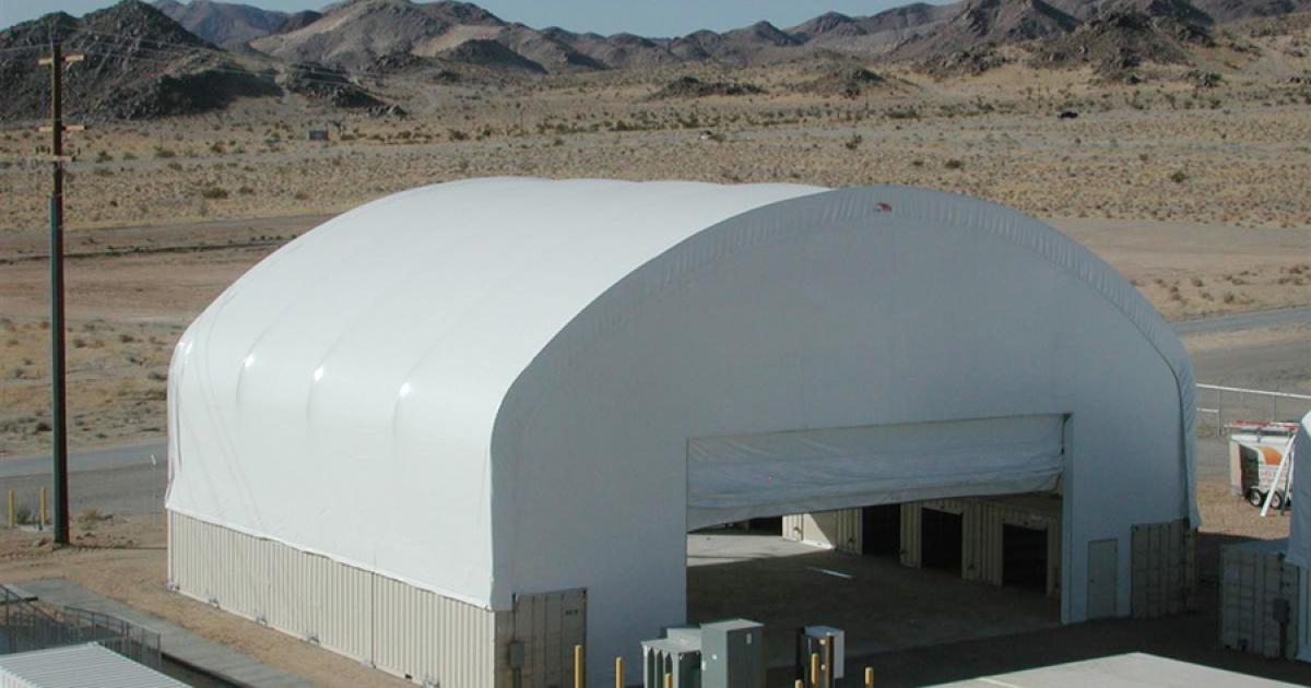 The multi-purpose custom structures can be built up to 300 feet wide
