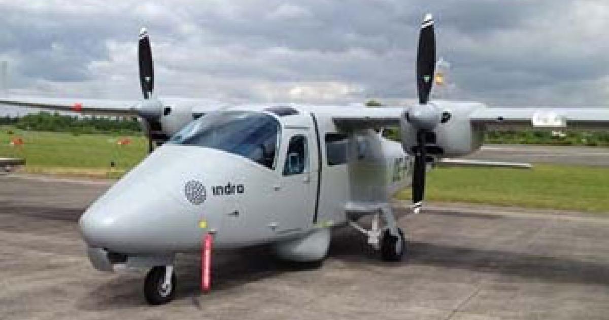 Indra and its industry partners have based their low-cost maritime patrol offering on the Tecnam P2006T from Italy.