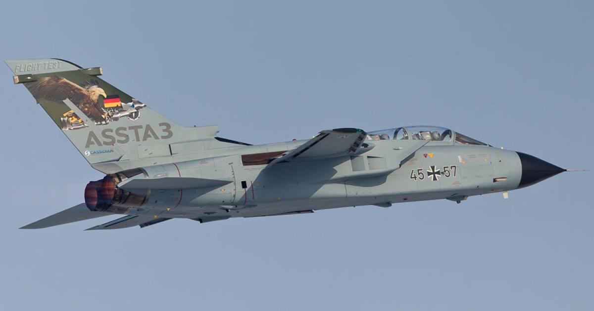 EADS has redelivered the first two German air force Tornado fighter-bombers to get the ASSTA 3.0 avionics upgrade. (Photo: EADS Cassidian)