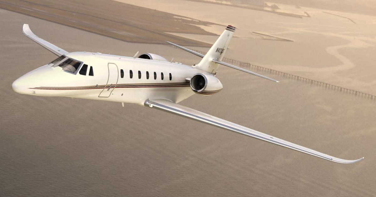 Cessna has launched a new version of its midsize Citation Sovereign.