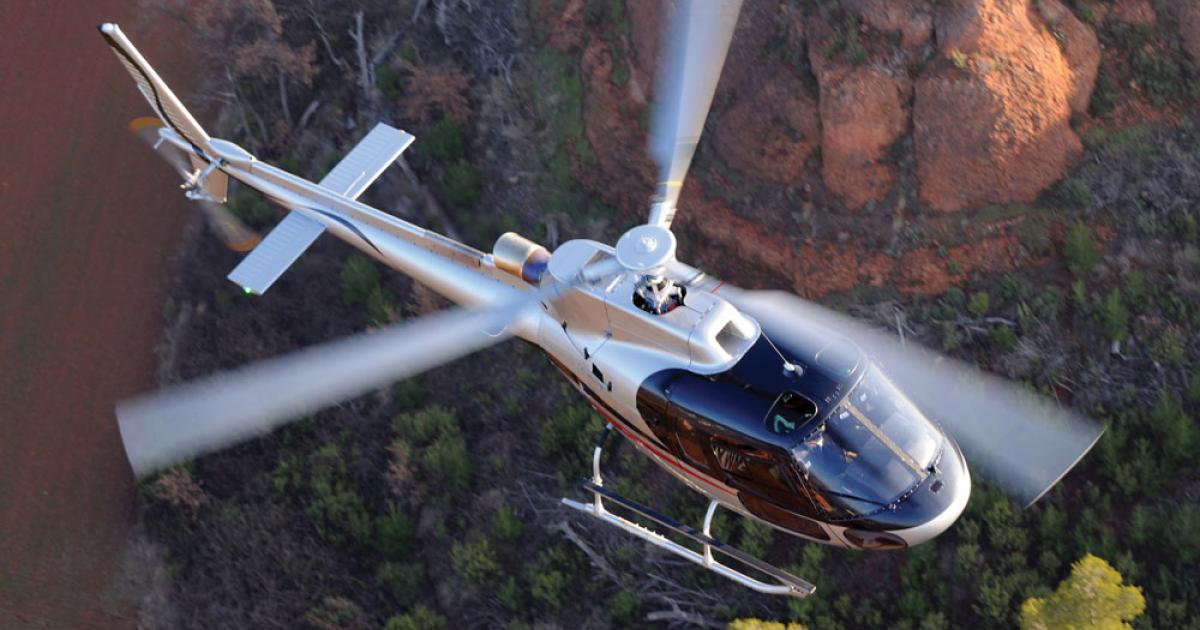 The AS350 B3e is ideal for passenger transport, EMS, aerial work, law enforcement and disaster management.